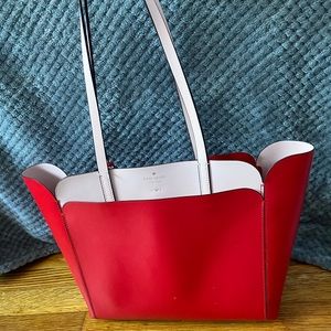 Red Kate Spade bag